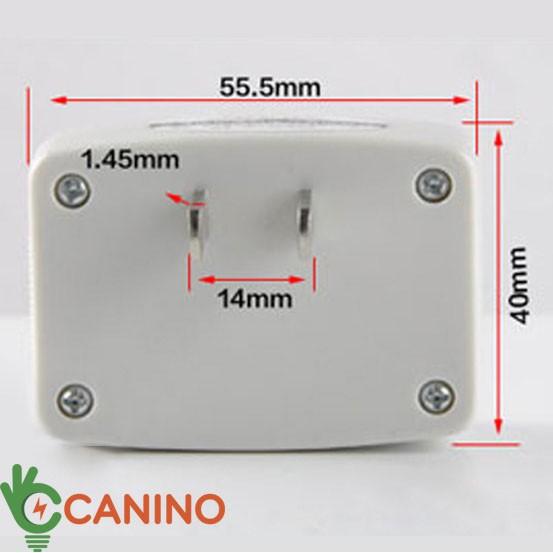 Đồng hồ đo điện áp cắm điện phát sáng