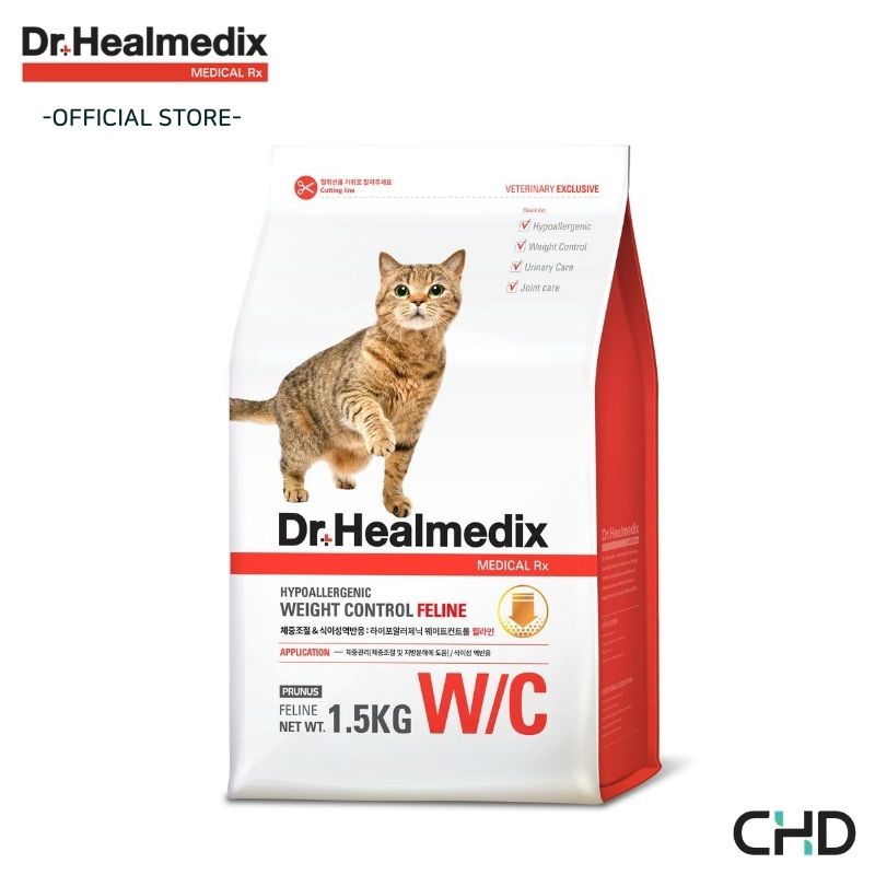 Thức ăn hạt cho mèo Dr. Healmedix Weight Control Feline 1.5kg - Quản lý cân nặng