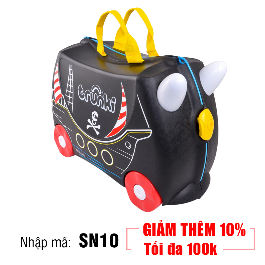 Vali Cho Bé TRUNKI - Tàu Cướp Biển Pedro 0312-GB01