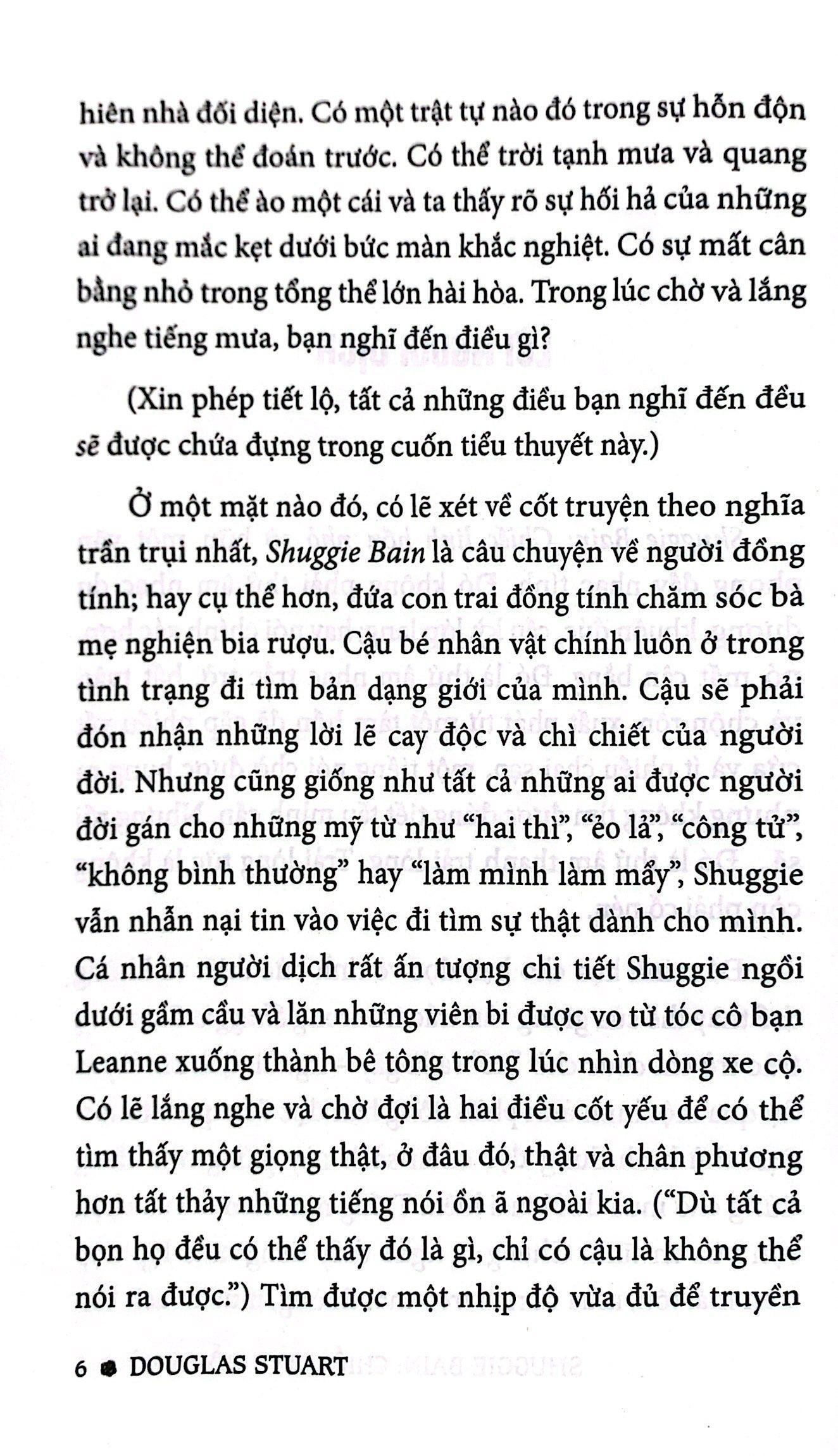 Shuggie Bain - Chiếc Linh Hồn Nhỏ