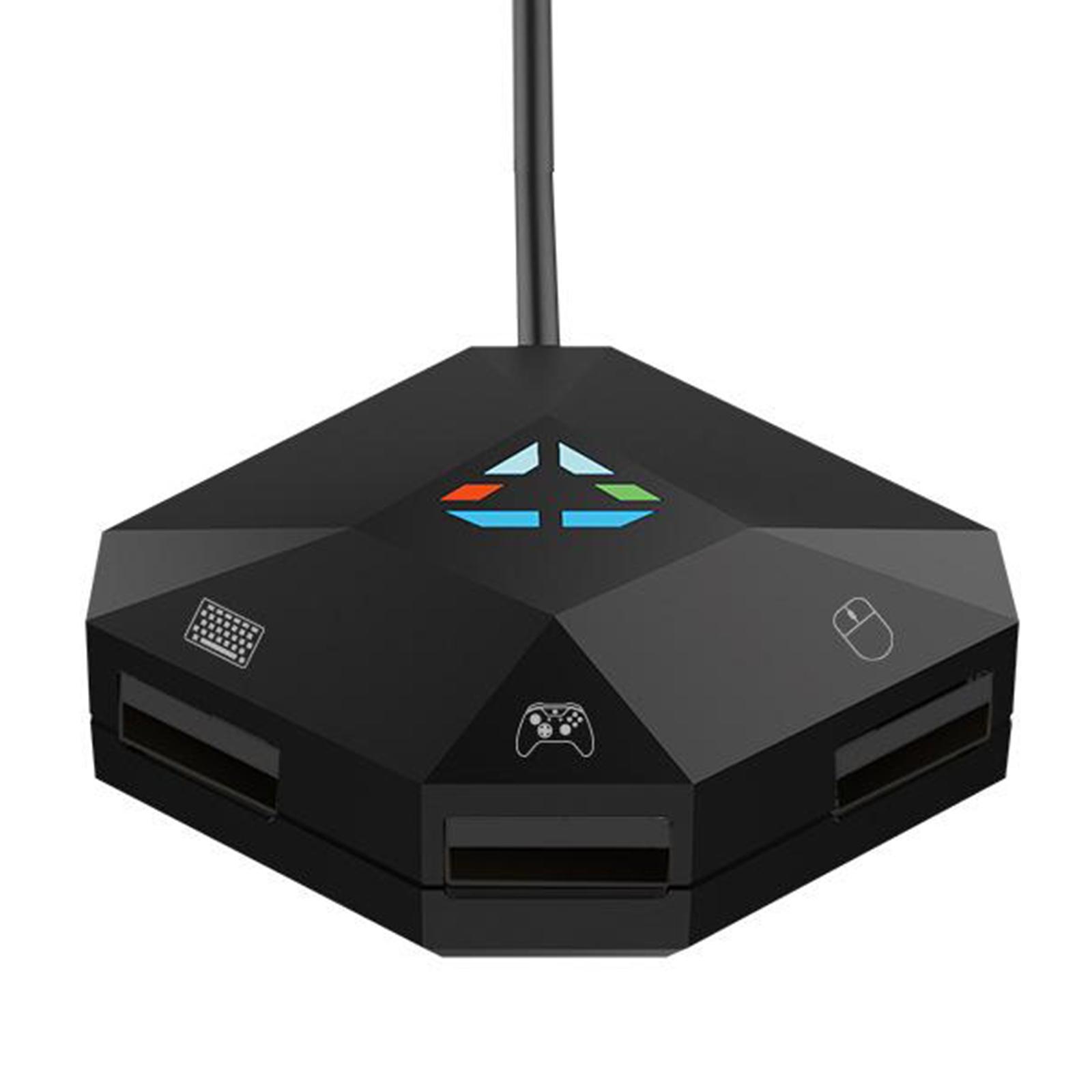 Black USB Keyboard & Mouse Converter for N-Switch Accessories