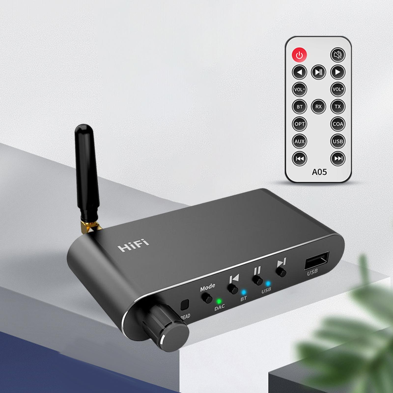 Receiver  Audio Wireless Adapter for Amplifier Speaker Headphone