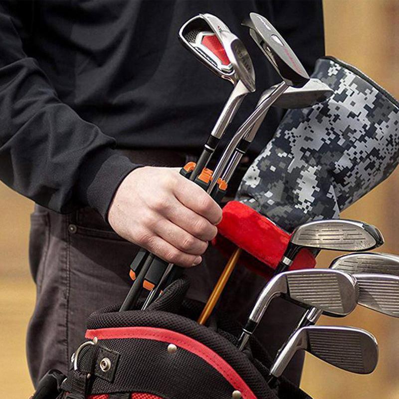 Người giữ tay golf chống trượt câu lạc bộ golf câu lạc bộ golf clip lưu trữ câu lạc bộ golf cố định clip chủ sở hữu thể thao ngoài trời Color: Black
