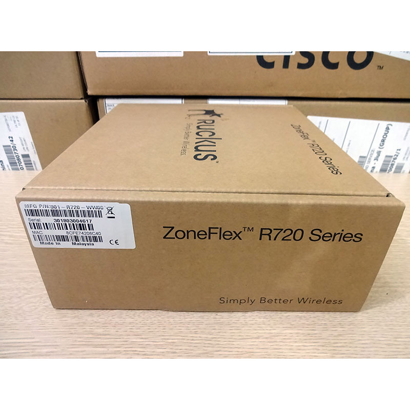 Bộ phát Wifi Ruckus ZoneFlex R720 Indoor dual-band 802.11ac - Hàng nhập khẩu