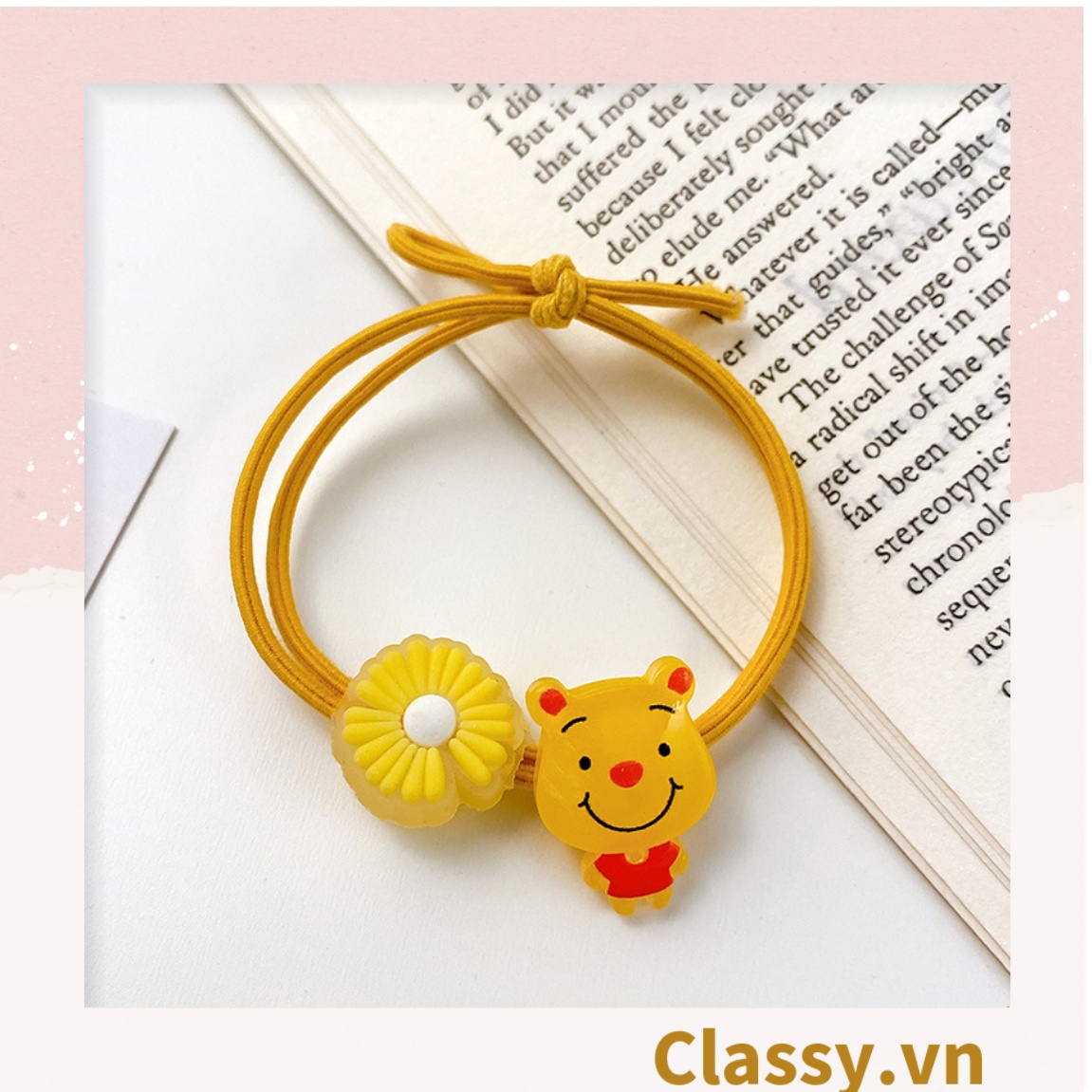 01 dây cột tóc dạ quang phát sáng hình động vật thạch jelly bền chắc giá rẻ, nữ tính PK629