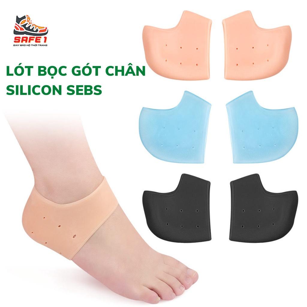 Lót Bọc Gót Chân Chất Liệu Silicon SEBS Êm Chân – Giữ Ẩm Gót Chân – Bảo Vệ Gót Chân, Chống Đau Chân, Xước Gót, Mòn Gót