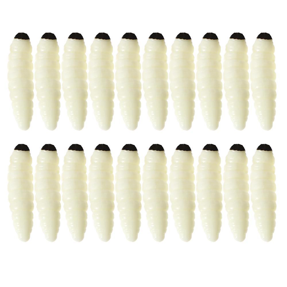Set 20 Mồi Mềm Câu Cá Giun 3 Cm 1G
