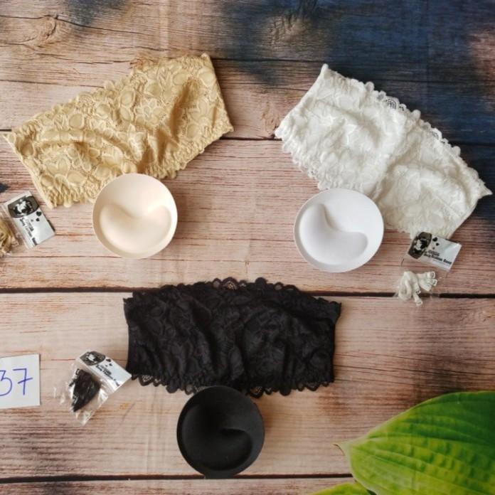 Áo lót, Áo ngực nữ, Áo Bra ren quây đệm dày nâng ngực,hàng cao cấp túi zip T037