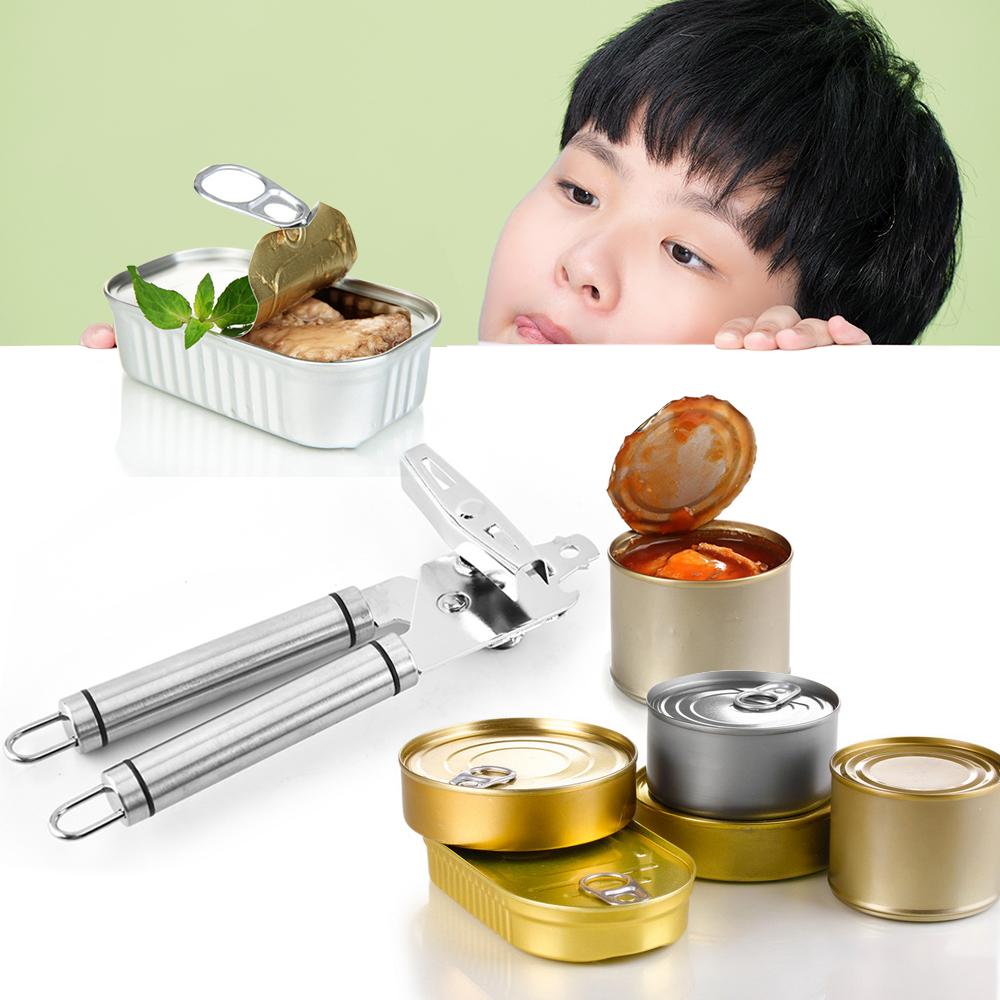 Dụng cụ mở hộp bằng tay với tay cầm thoải mái bằng thép không gỉ Opener Multifunctional Stainless Steel Handheld