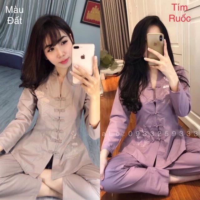 ĐỒ LAM ĐI CHÙA  Bà Lai Tim Kate Mịn