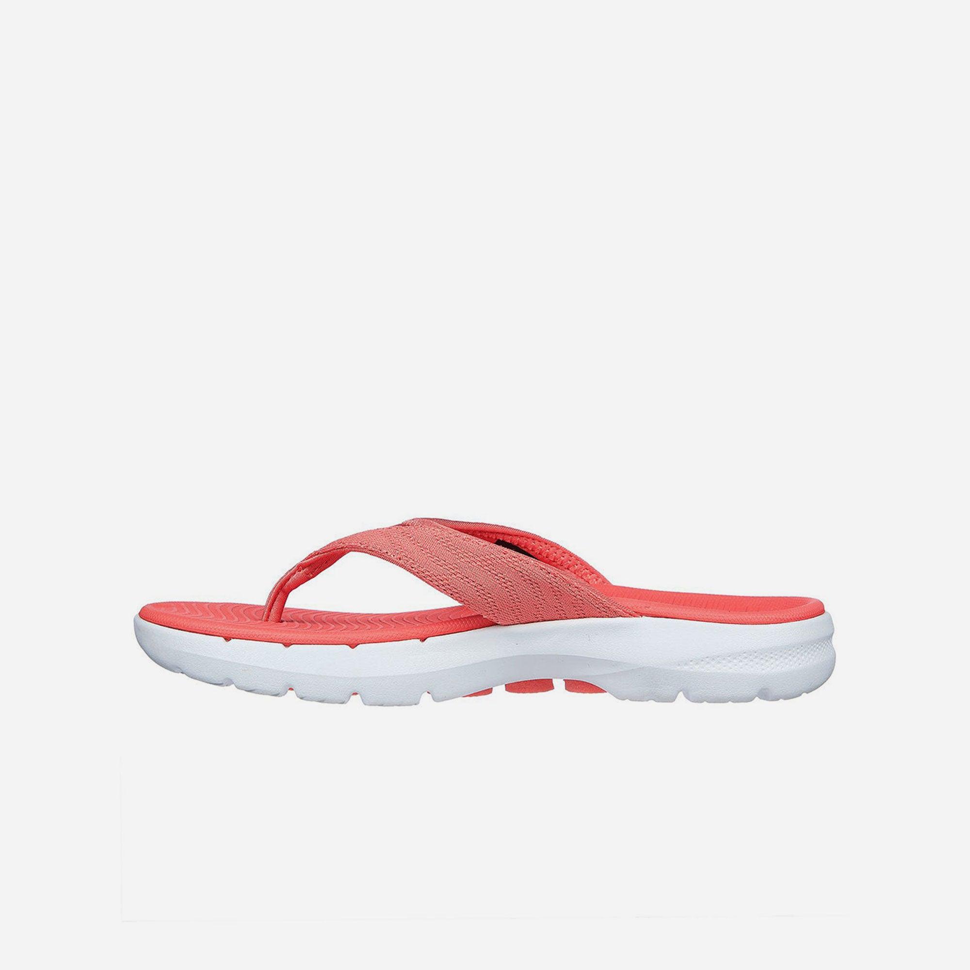 Dép xỏ ngón nữ Skechers Go Walk 6 Sandal - 140600-CRL