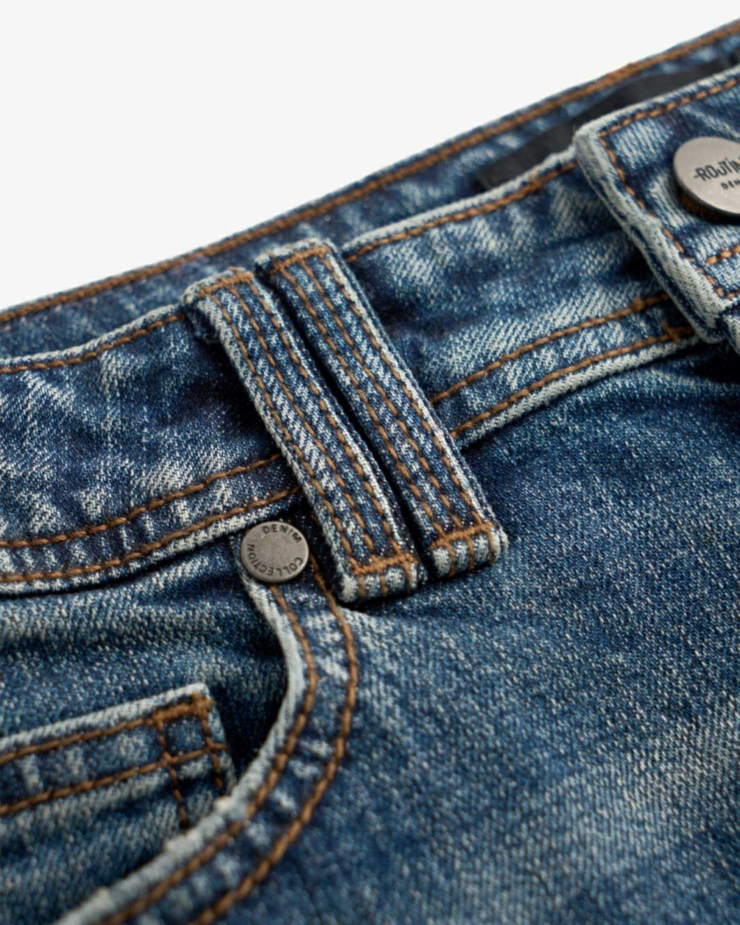 Quần jeans nam ROUTINE form Slim Fit- 10F24DPA003 | LASTORE MENSWEAR