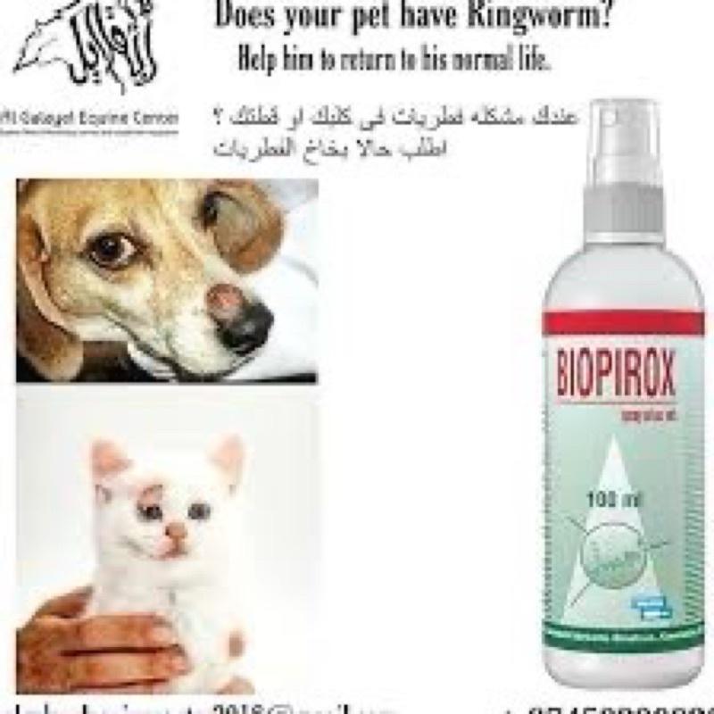 Xịt nấm cho thú cưng, chó mèo BIOPIROX SPRAY 50ml