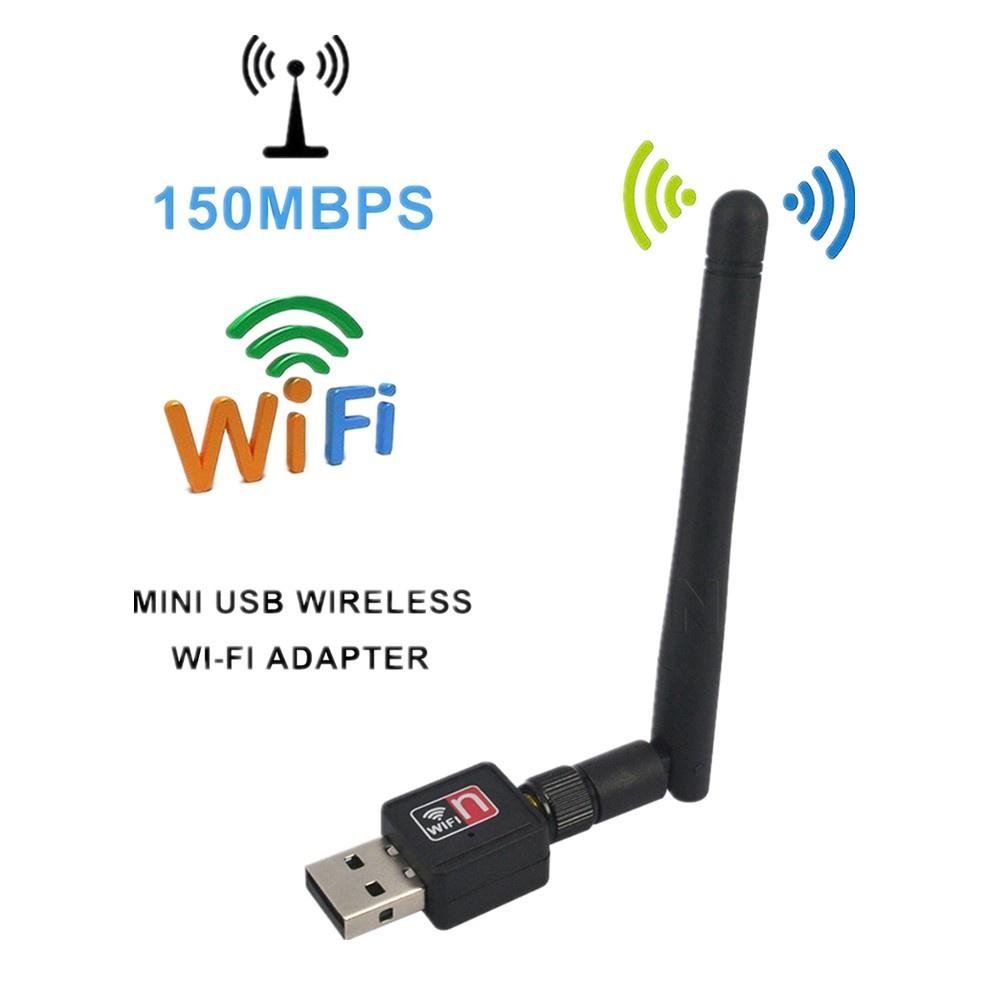 Bộ thu mạng không dây chuẩn N Mini Ethernet kết nối USB Wifi 150Mbps MT7601 băng thông và tốc độ cao