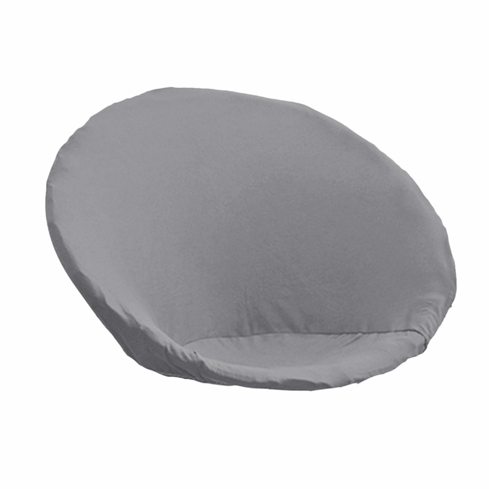 2x Polyester Fiber Saucer Chair Slipcover for Home Hotel Living Room Adults