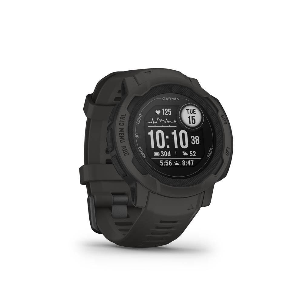 Đồng Hồ Thông Minh Garmin Instinct 2 - Standard Edition (Graphite) - Hàng Chính Hãng