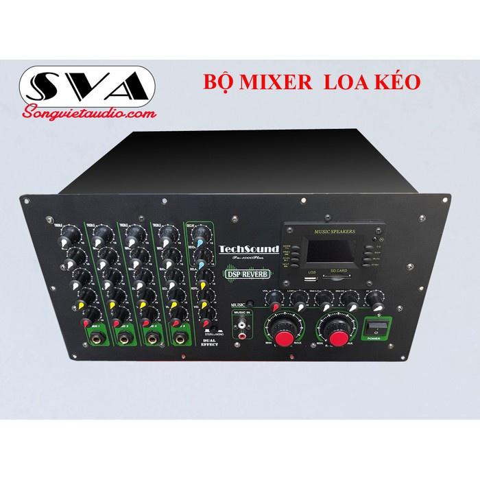 BỘ MẠCH MIXER LOA KÉO DÙNG ECHO REVERB DSP