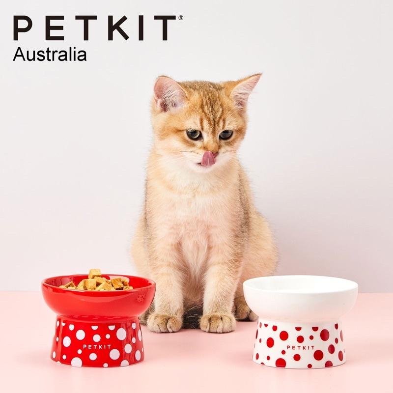 PETKIT Ceramic Elevated - Bát ăn cho chó mèo chống gù sứ Petkit Cera Spot Cutepetshop- HeLiPet