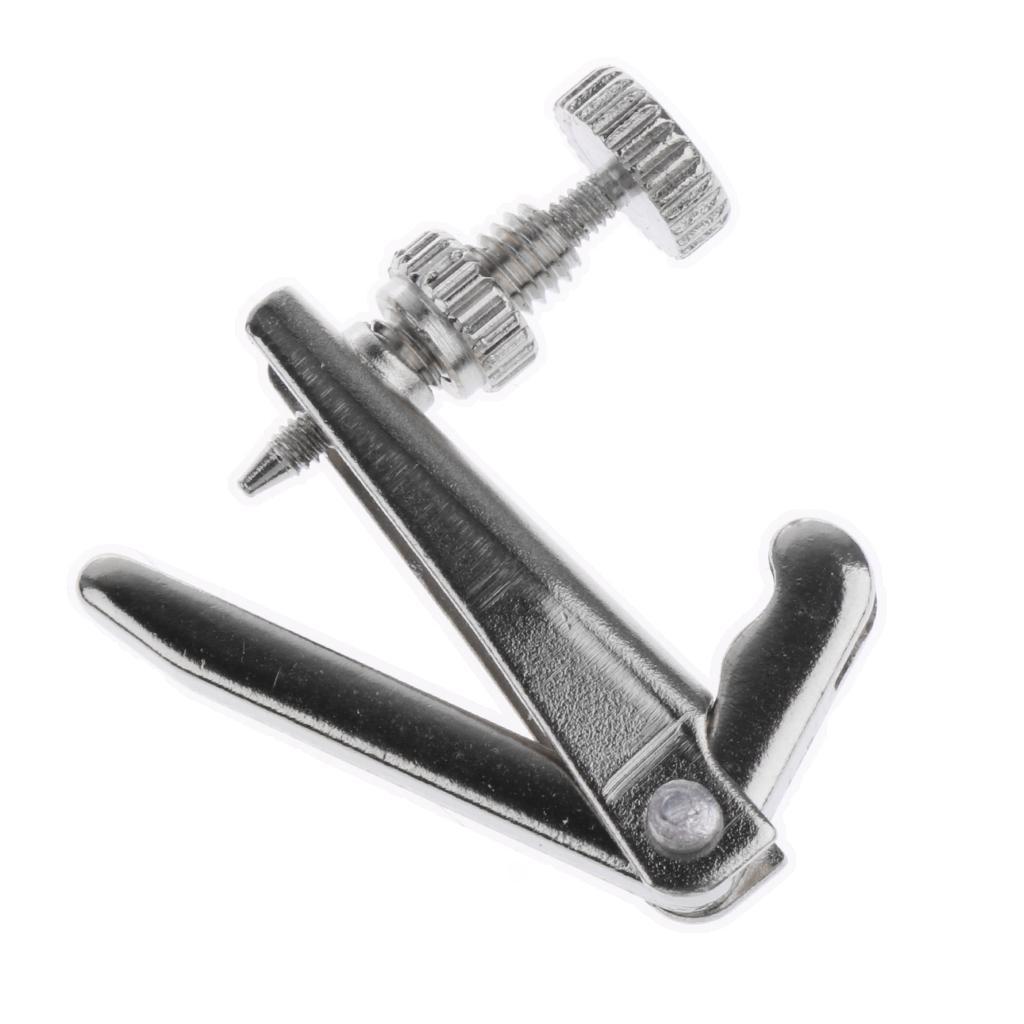1pc Metal Violin Fine Tuner Adjuster for 4/4 4/3 1/2 Scale Violin Parts