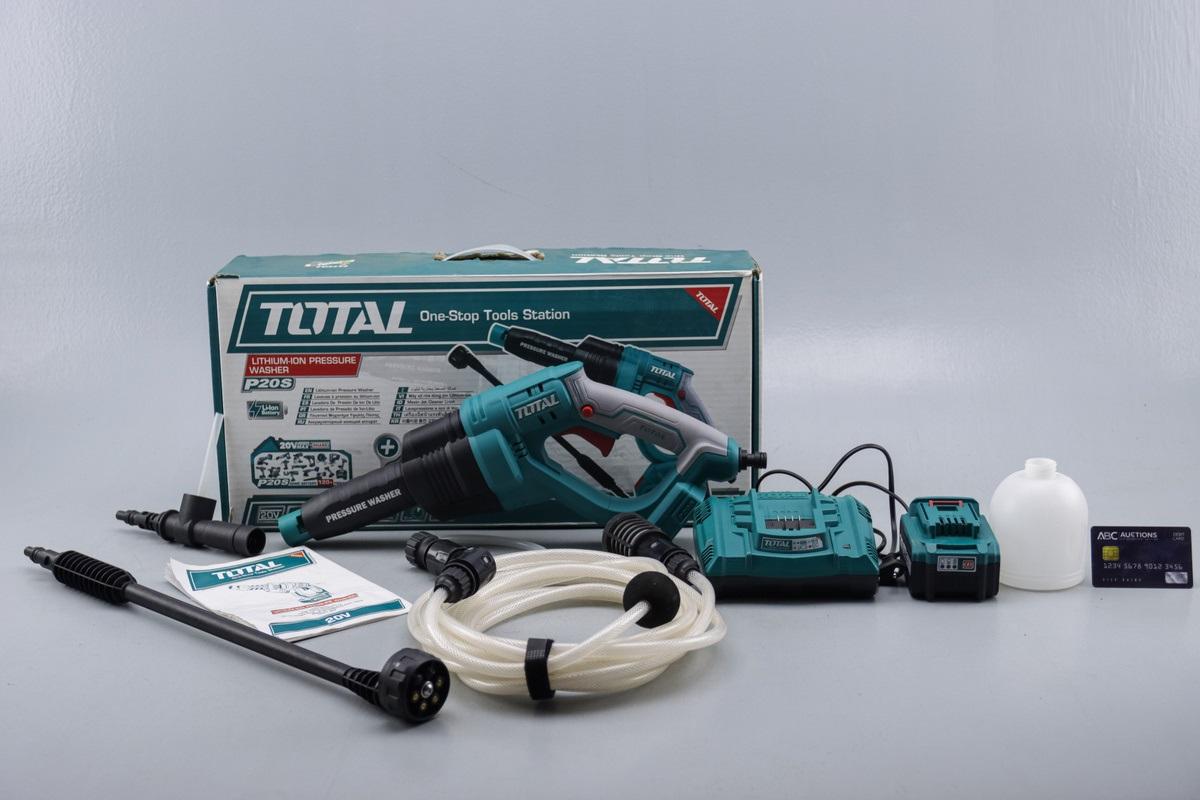 MÁY XỊT RỬA ÁP LỰC DÙNG PIN 20V/4.0AH TOTAL TPWLI20084 - HÀNG CHÍNH HÃNG