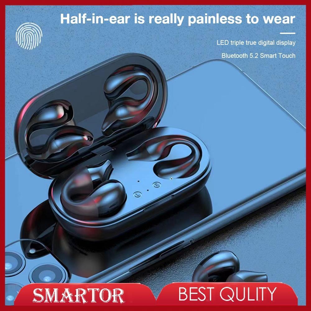 Tai nghe không dây VIRWIR S3 TWS dạng kẹp màn hình LED kỹ thuật số chuyên dụng để lái xe