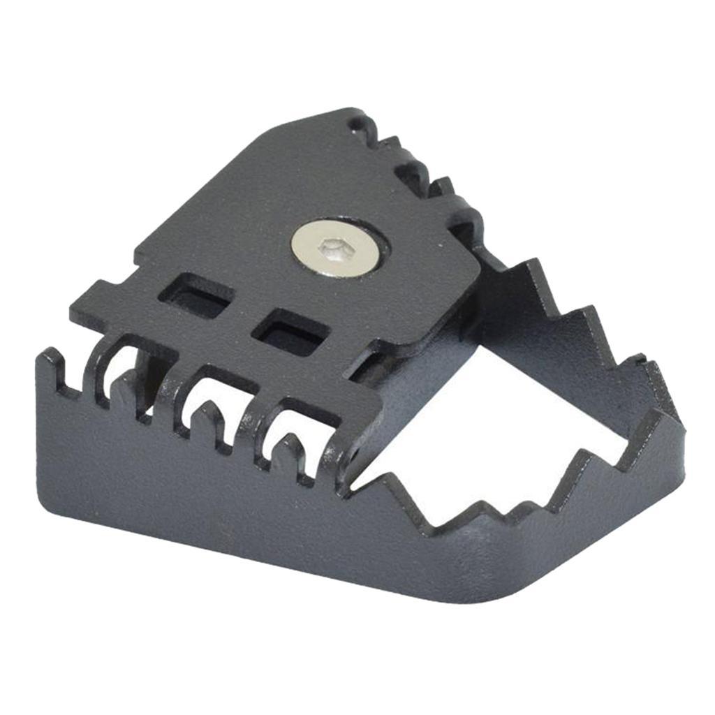 Rear Foot Brake Lever Pedal Extension Peg Pad Extender for F650GS Black