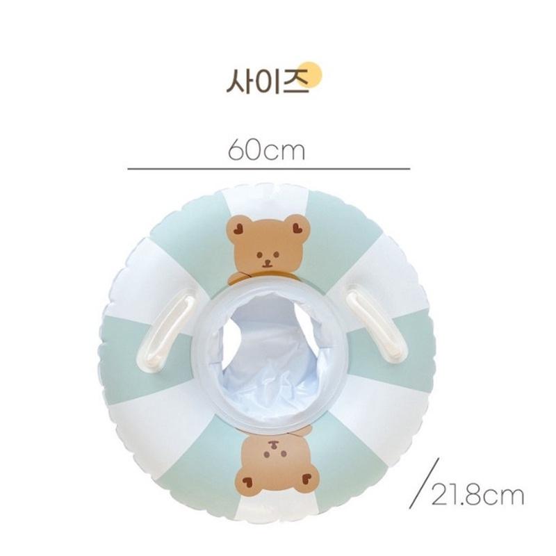 Phao Bơi Tròn Có Tay Cầm An Toàn Dành Cho Bé