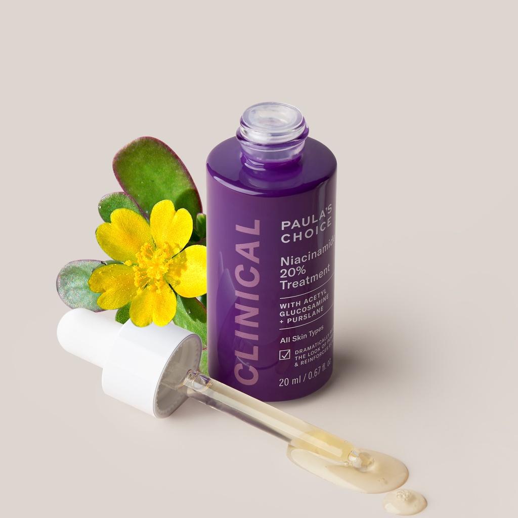 Tinh chất se khít lỗ chân lông tối ưu Paula's Choice Clinical Niacinamide 20% Treatment 20ml - 8030.1