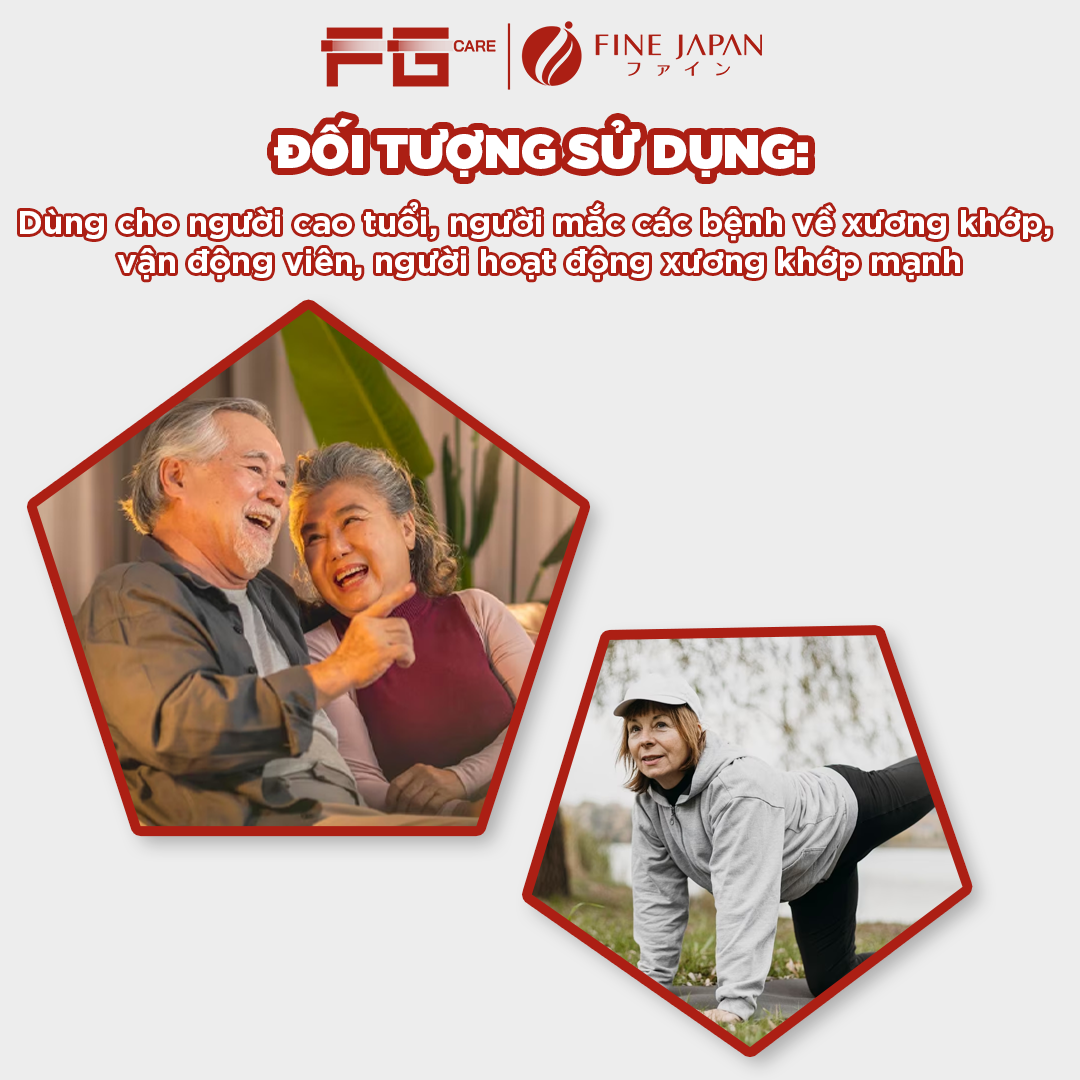 Viên Uống Hỗ Trợ Xương Khớp Glucosamine và Chondroitin - Fine Japan Chondroitin & Glucosamine Hộp 545 Viên