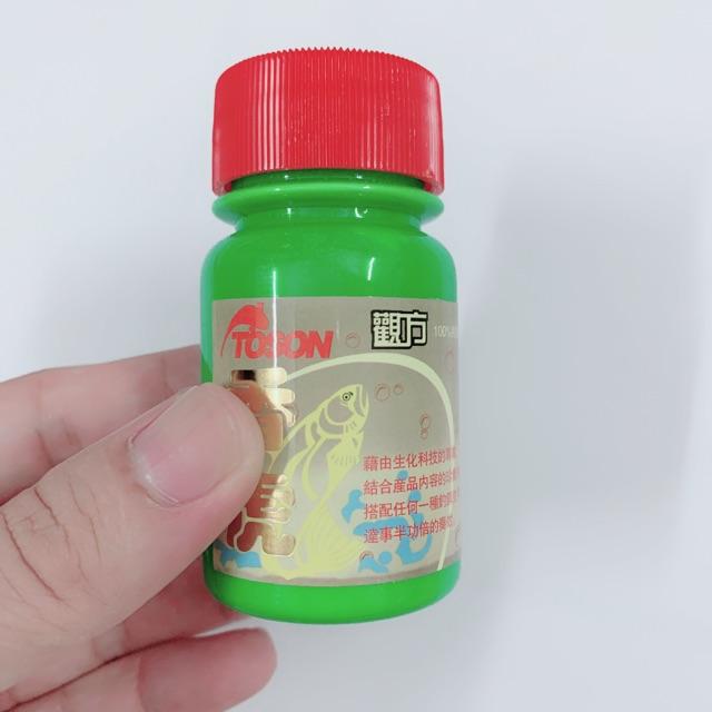 Thuốc siêu nhậy dụ cá ăn chuyên bắt trôi + chép + rô phi + trắm siêu nhậy 1 lọ y hình