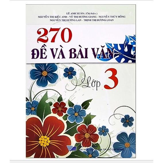 Sách - 270 Đề Và Bài Văn Lớp 3