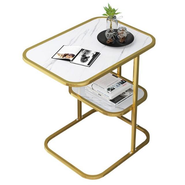 Bàn trà decor, bàn trà sofa kê góc tường