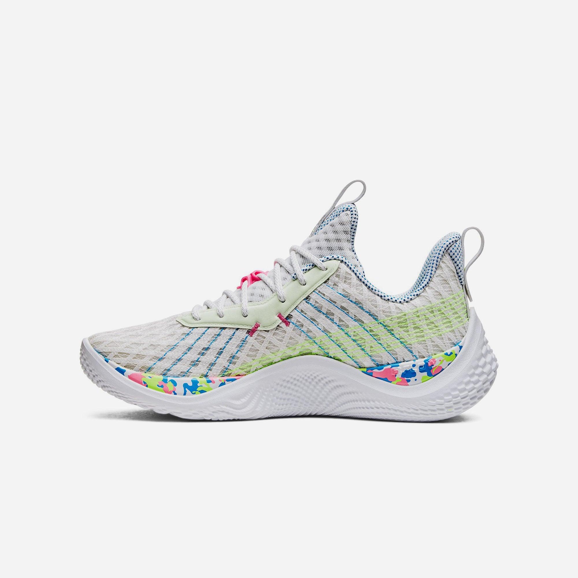 Giày bóng rổ unisex Under Armour Curry 10 Splash Party - 3026271-100