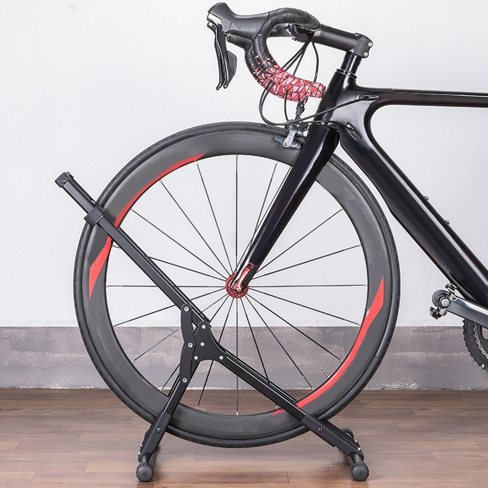 Bike Parking Stand Folding Space Saving Repair  for Garage