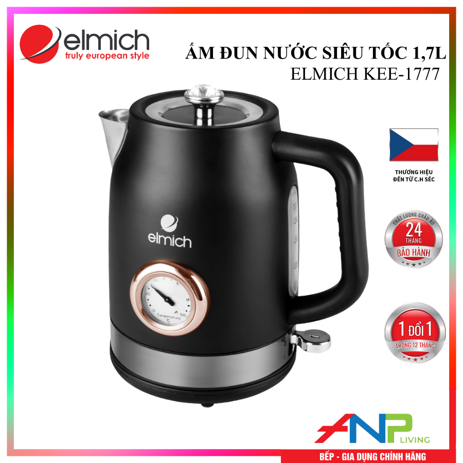 Ấm đun siêu tốc Elmich KEE-1777  - Hàng Chính Hãng