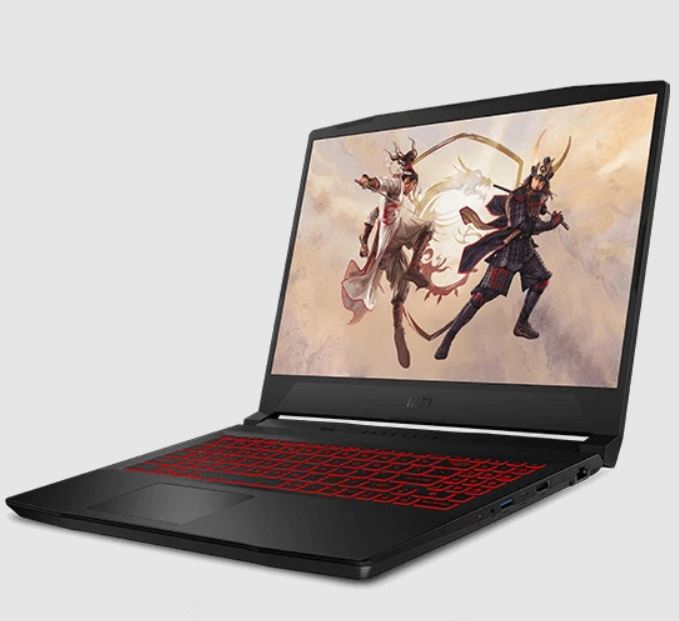 Laptop MSI Gaming Katana GF66 11UE-824VN (I7-11800H Gen 11th | 16GB DDR4 | SSD 512GB PCle | VGA RTX 3060 6GB | 15.6 FHD IPS 144Hz | Win10| Black) - Hàng Chính Hãng