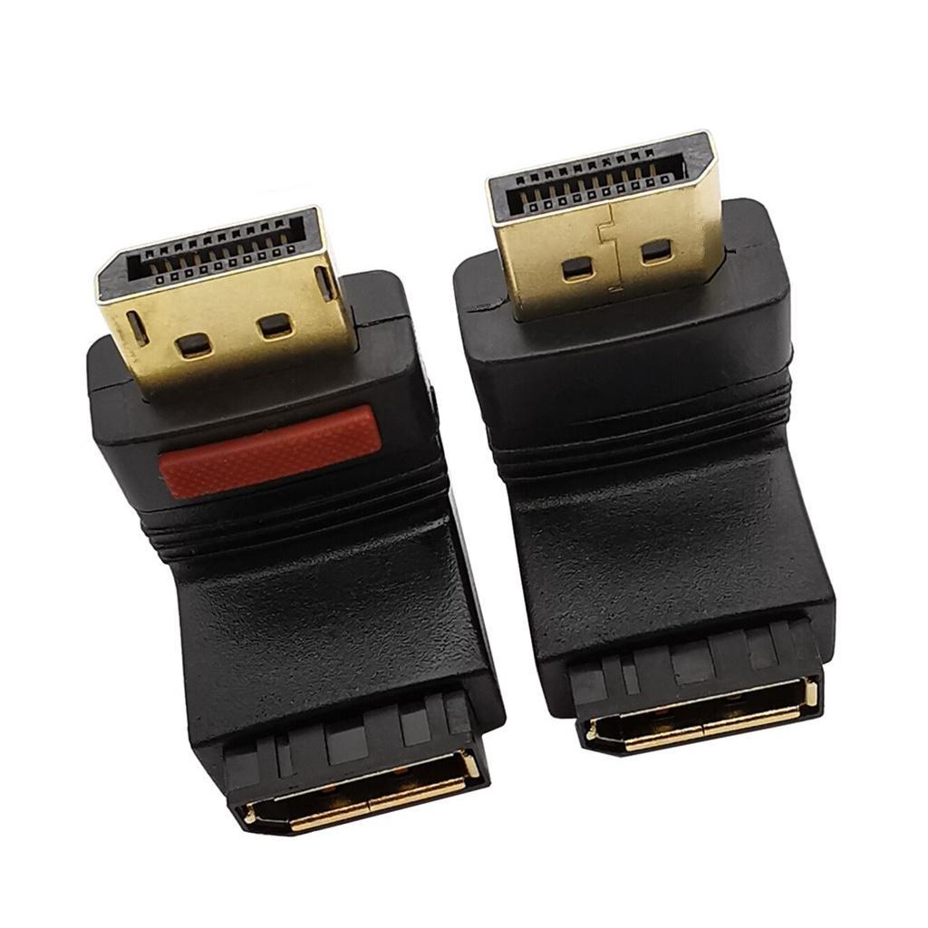 Đầu Nối Hiển Thị Màn Hình DP Mở Rộng 90 Độ 1.4 60HZ