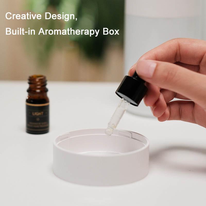 Máy Phun Sương Tạo Độ Ẩm 300ML Siêu Âm Thanh USB Tinh Máy Khuếch Tán Tinh Dầu Màu Sắc Lãng Mạn Đèn Ngủ Phun Sương Tạo Humidificador Di Động