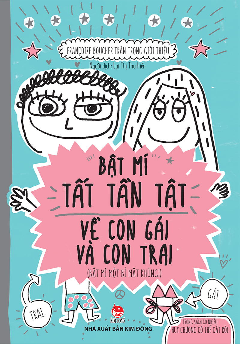 Sách - Bật mí tất tần tật về con gái và con trai