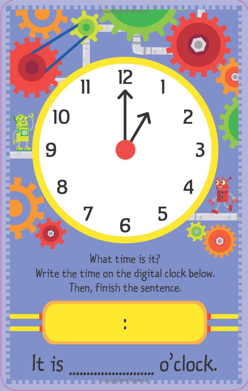 Sách ngoại văn: Telling The Time Flashcards