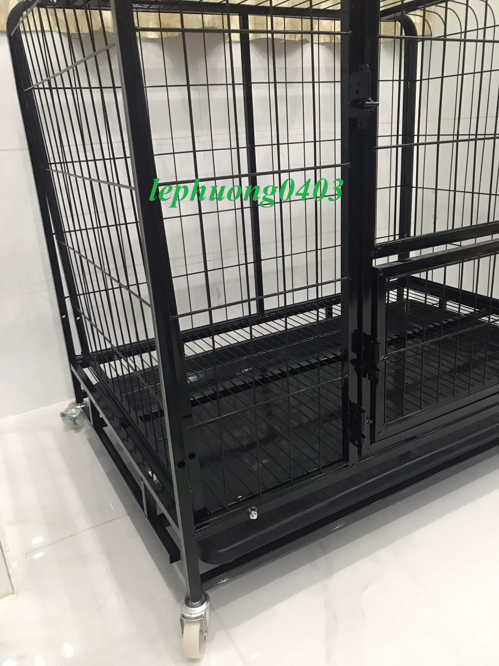 CHUỒNG NAN ỐNG SIÊU DÀY SIZE LỚN 90CM DÀNH CHO CHÓ,MÈO THÚ CƯNG LỚN