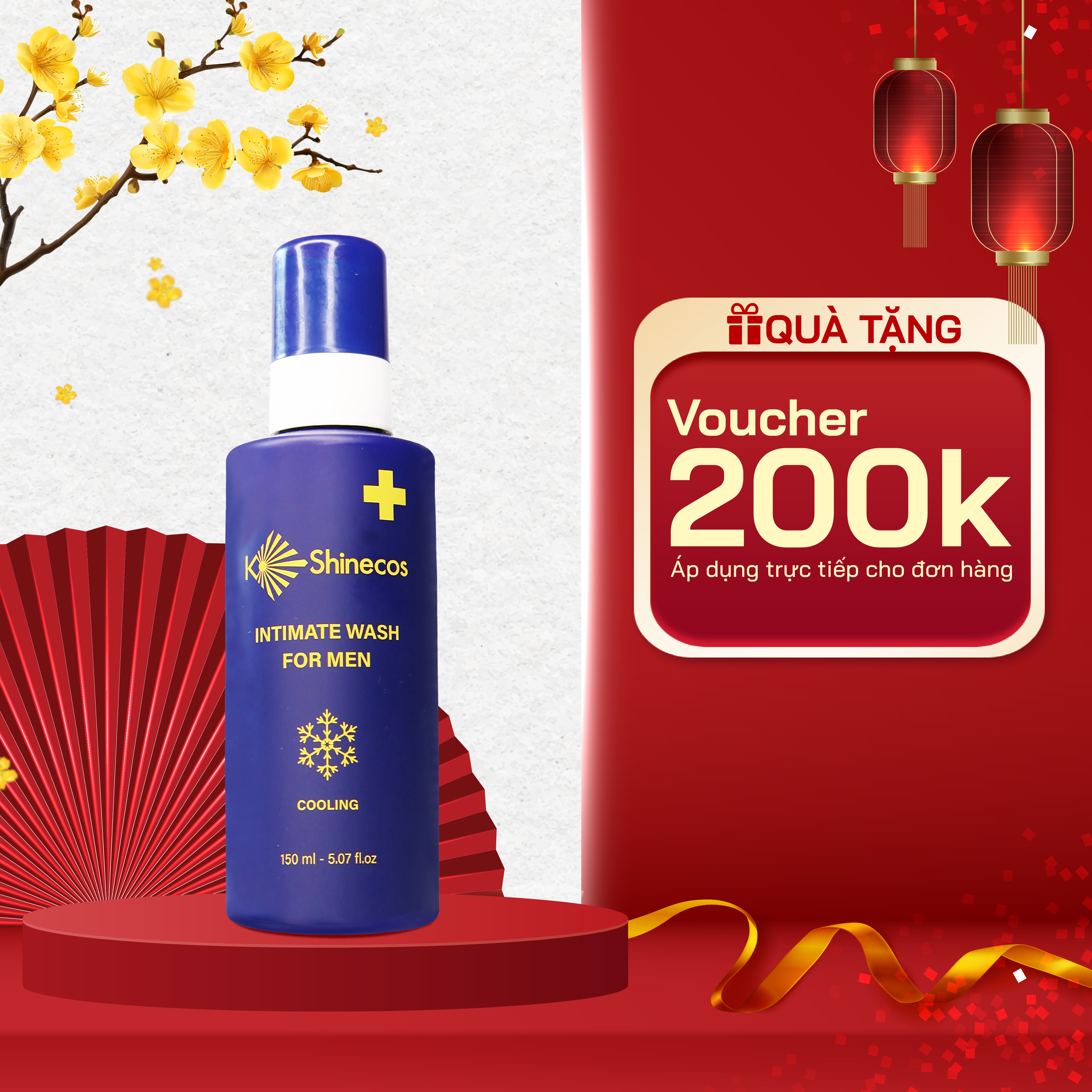 Dung Dịch Vệ Sinh Nam - Intimate Wash Cooling 150ml