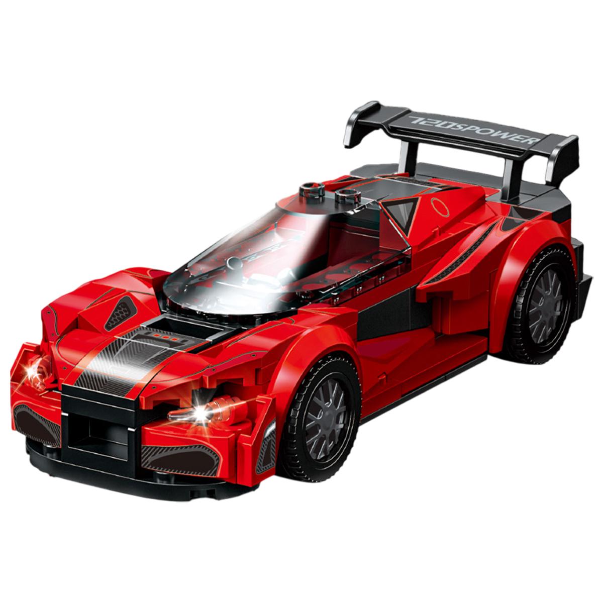 Đồ Chơi Lắp Ráp Mô Hình Xe Đua - Kèm Hộp Mica Trưng Bày - Sembo 717018