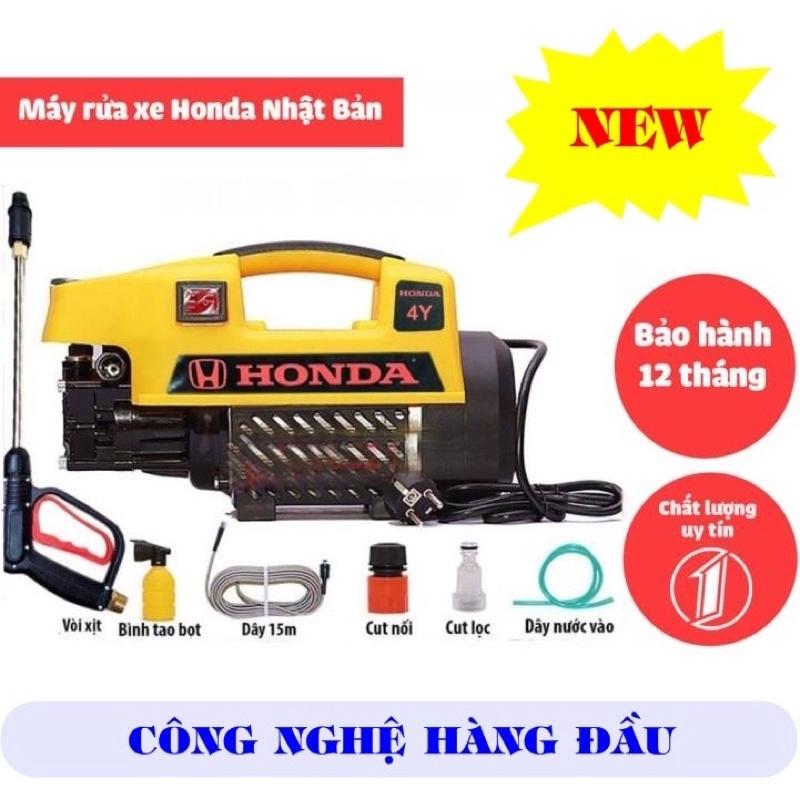 MÁY RỬA XE HONDA-2800W, Tặng súng dài, bình bọt