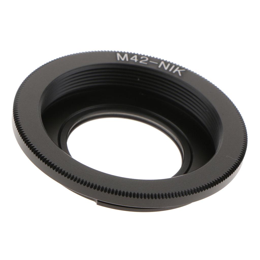 M42 Lens to AI F Adapter with Glass Focus