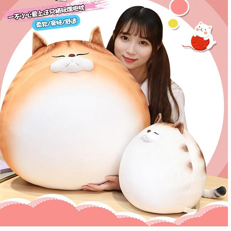 Gấu Bông Mèo ̉  - ̀ ̣  Vằn Dễ Thương 30 cm - 50 cm