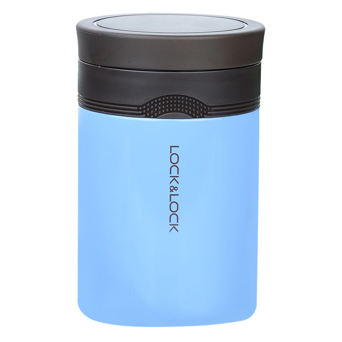 Hộp Giữ Nhiệt Đựng Thức Ăn Lock&amp;Lock New Wave Food Jar LHC8024 (500ml)  Kèm Bình Nước Thuỷ Tinh Và Túi Vải