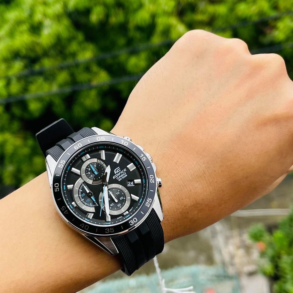 Đồng Hồ Nam Dây Nhựa Casio Edifice EFV-550P-1AVUDF Chính Hãng - EFV-550P-1A