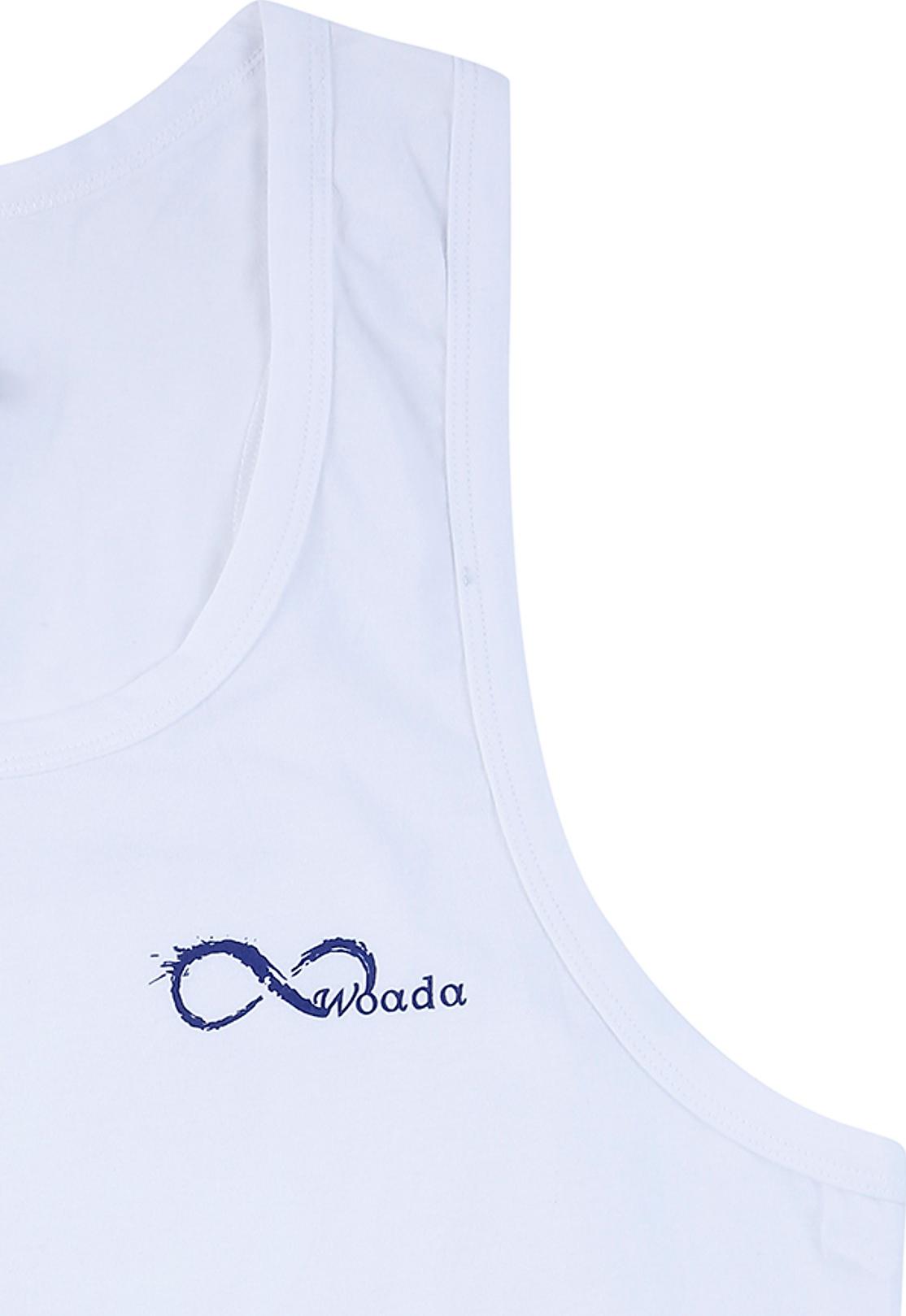 Áo Ba Lỗ Cotton Woada LK-A02- Trắng