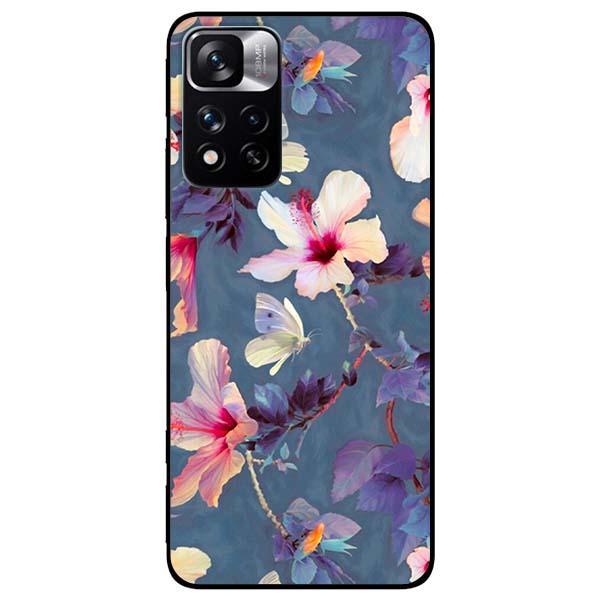 Ốp lưng dành cho Xiaomi Redmi Note 11 5G / Note 11 Pro 5G / Note 11 Pro Plus 5G - Hoa Bướm Trắng